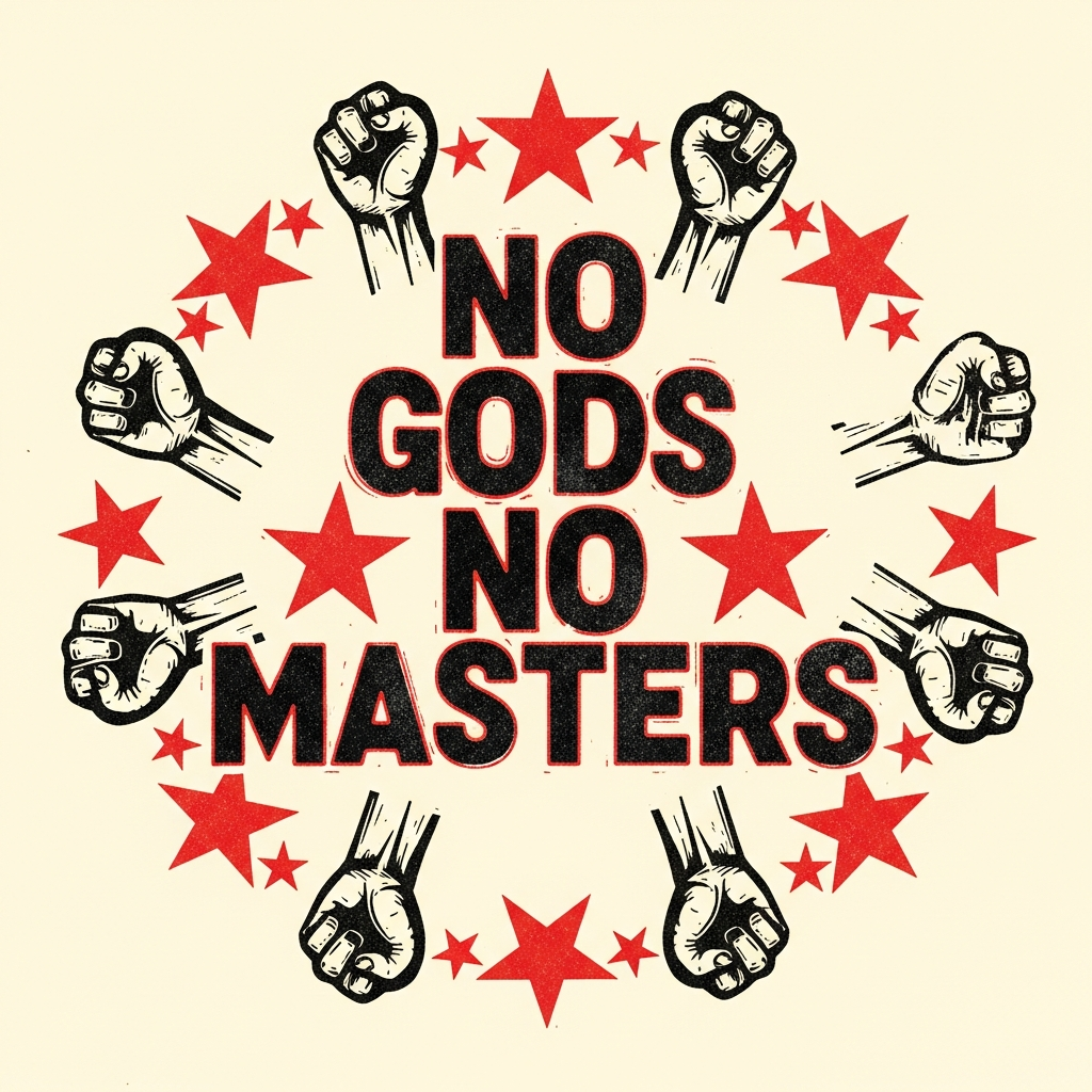 No Gods. No Masters.